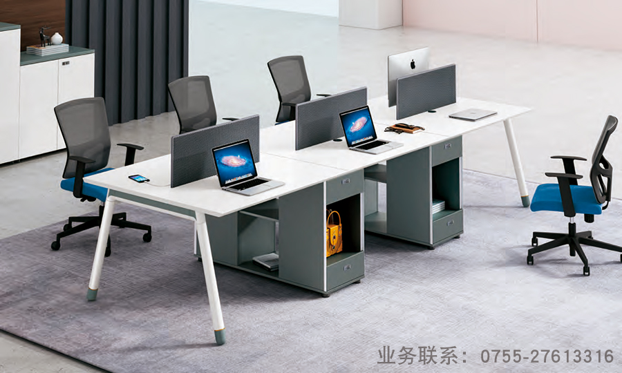 六人位办公桌